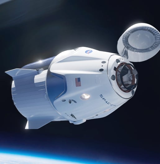 Image of the space capsule